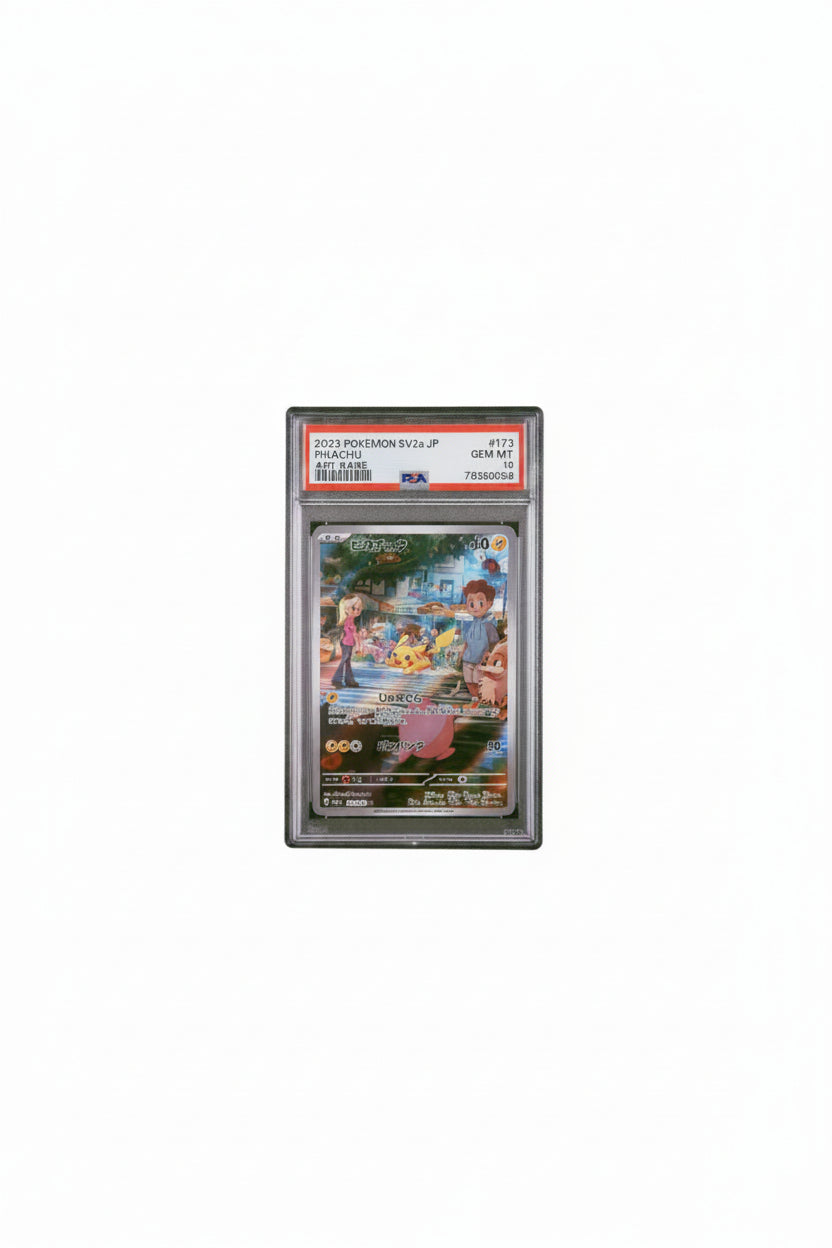 2023 POKEMON JAPANESE SV2a-POKEMON 151 #173 PIKACHU ART RARE-PSA 10 Gem Mint