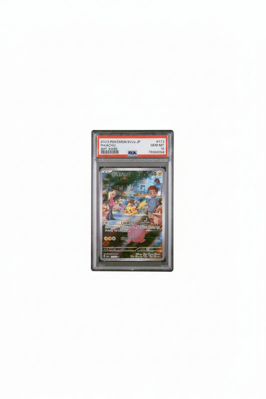 2023 POKEMON JAPANESE SV2a-POKEMON 151 #173 PIKACHU ART RARE-PSA 10 Gem Mint