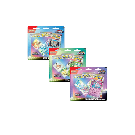 Prismatic Evolutions Tech Sticker Collection